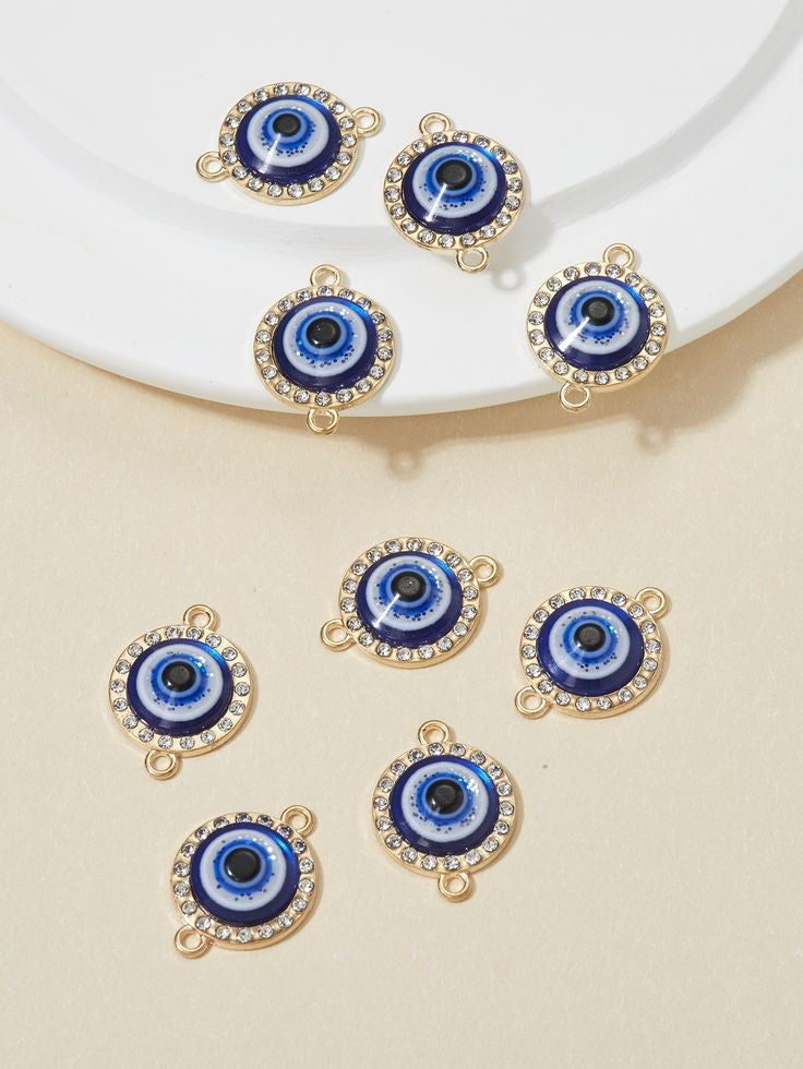 Diamond Evil Eye Charm