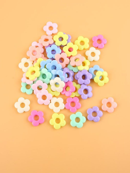 Pastel Beads - Flower Frame