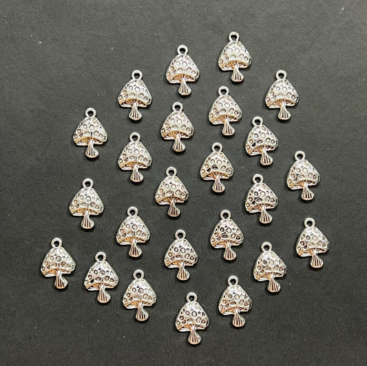 Antique Mushroom Charms