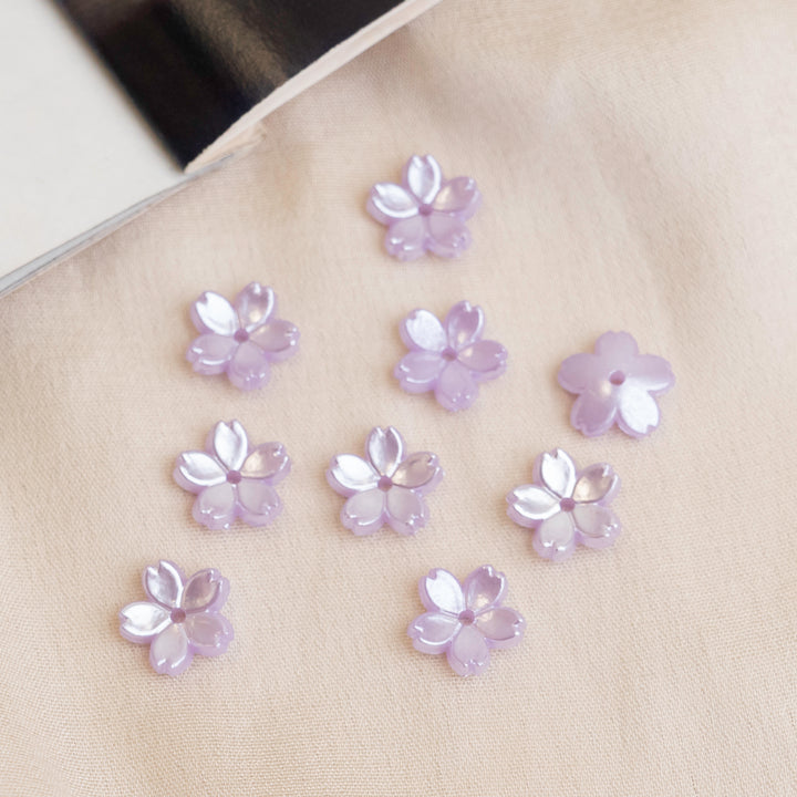 Colorful Flower Beads - 12mm