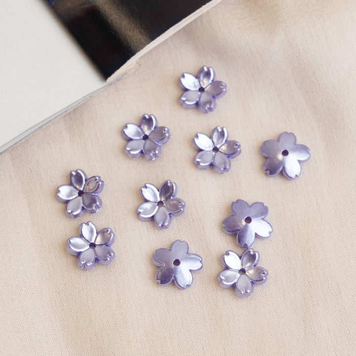 Colorful Flower Beads - 12mm