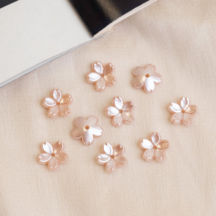 Colorful Flower Beads - 12mm