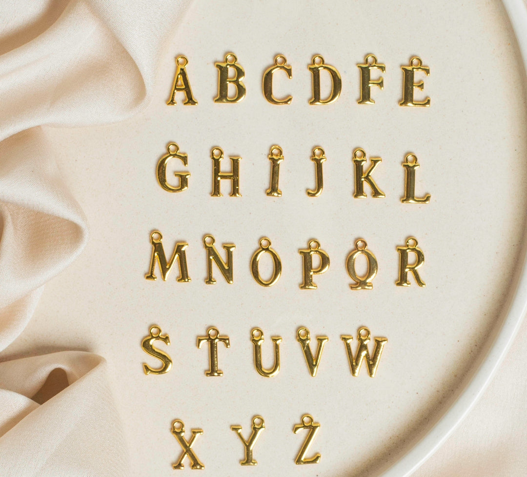 Alphabet Charms