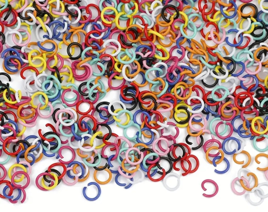 Colorful Open JumpRings (50 piece)