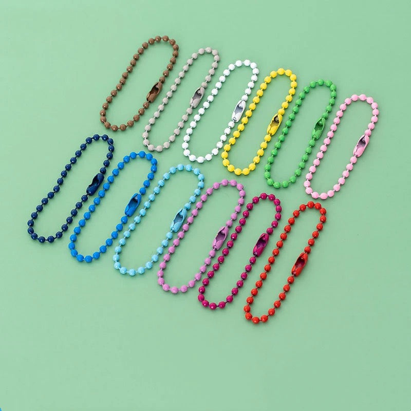 Colorful Ball Metal Bead Chain