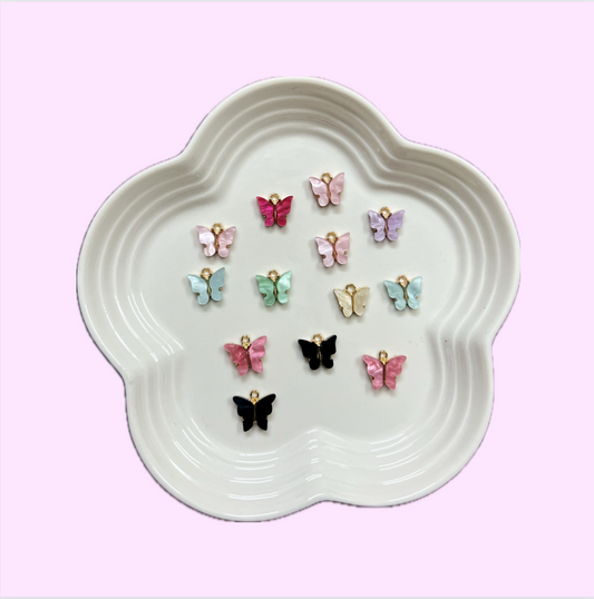 Butterfly Enamel Charms