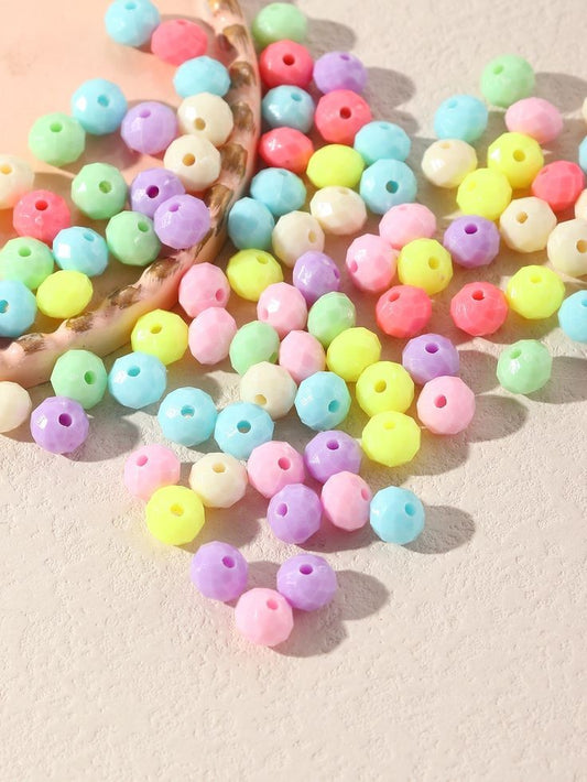 Pastel Beads - Rondelle