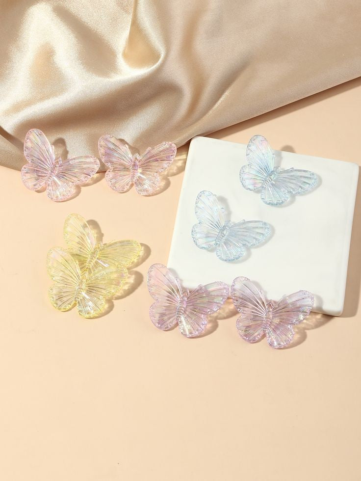 Acrylic Butterfly Charms