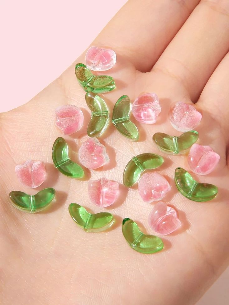 Glass Tulip Beads - Pattern (1)