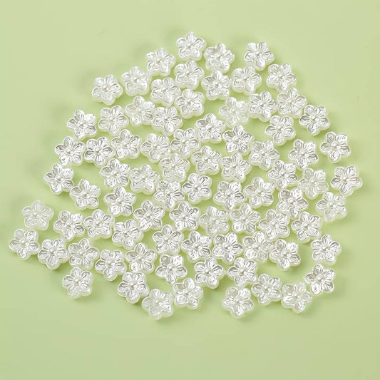 Acrylic Small Flower Beads